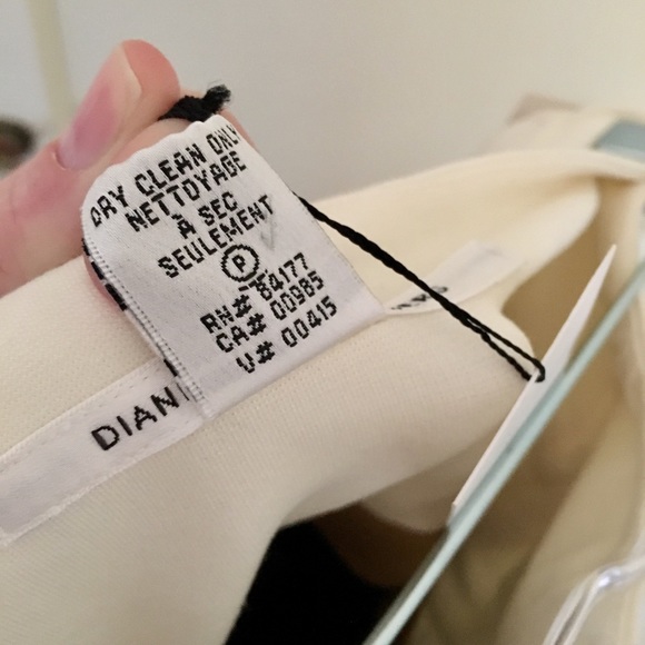 DVF NWT color block strapless dress - Picture 6 of 8